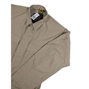 Propper BDU Coat 4Pkt Khaki Tan Battle Rip Tactical Shirt Mens LL F545438250